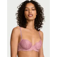 Бюстгальтер Dream Angels Twinkle Lace Lightly Lined Demi Bra Dusk Mauve