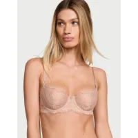 Бюстгалтер Dream Angels Wicked Unlined Lace Balconette Bra Lift without Padding Macaron