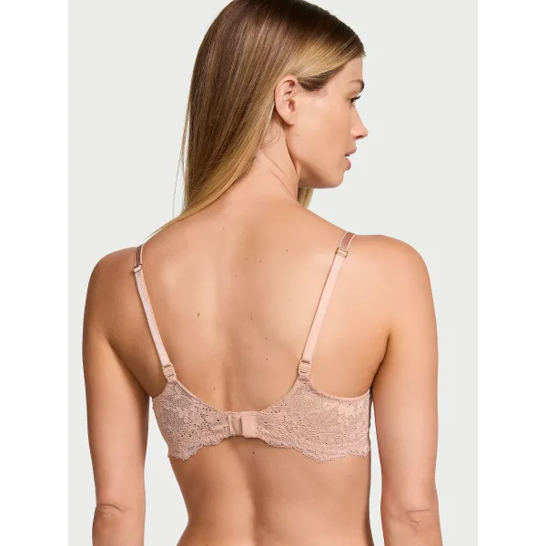 Комплект Dream Angels Wicked Unlined Lace Balconette Bra Lift without Padding Macaron