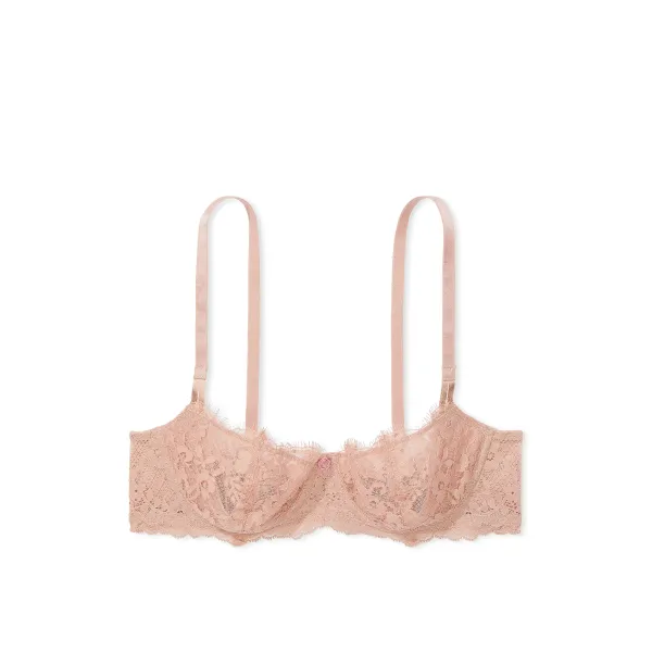 Комплект Dream Angels Wicked Unlined Lace Balconette Bra Lift without Padding Macaron