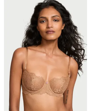 Бюстгалтер Dream Angels Wicked Unlined Lace Balconette Bra Toffee