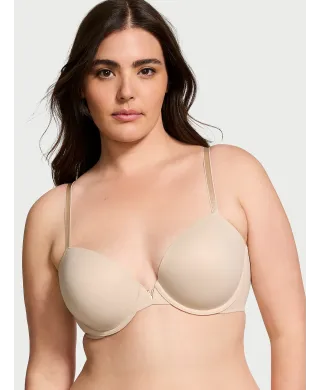 Бюстгалтер Love Cloud Smooth Lightly Lined Plunge Demi Bra Marzipan