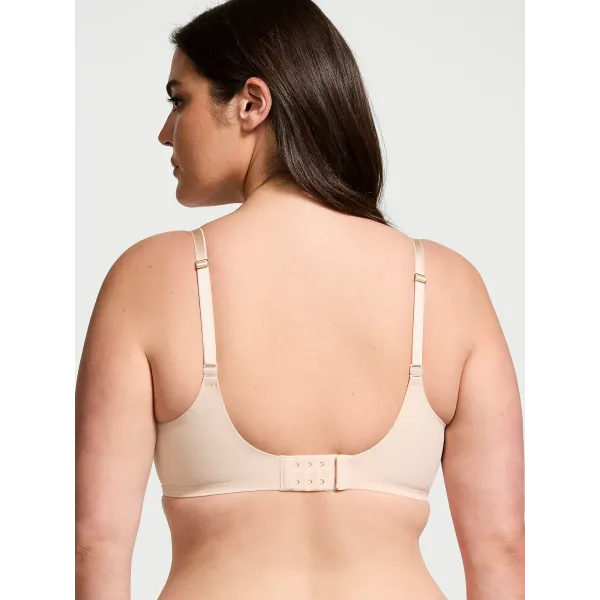 Бюстгалтер Love Cloud Smooth Lightly Lined Plunge Demi Bra Marzipan