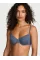 Бюстгалтер The T-shirt Cotton Shadow Stripe Unlined Demi Bra Bluestream