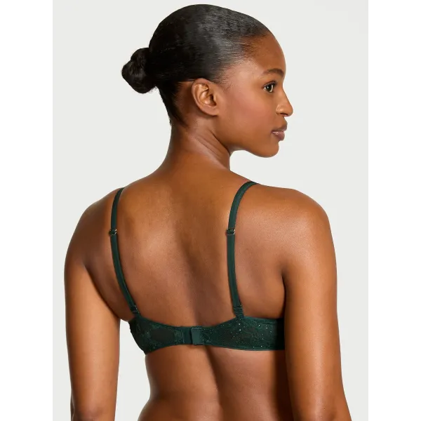 Бюстгалтер Very Sexy Rose Lace Shimmer Push-Up Bra Cilantro