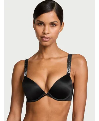 Бюстгалтер Very Sexy Scattered Shine Strap Push-Up Bra Jet Black