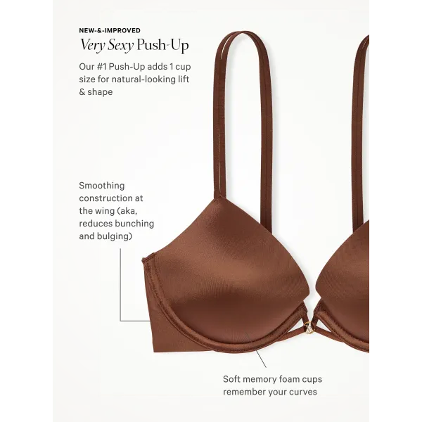 Бюстгалтер Very Sexy Scattered Shine Strap Push-Up Bra Jet Black
