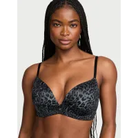 Бюстгалтер Very Sexy So Obsessed Smooth Wireless Push-Up Bra Grey Leopard