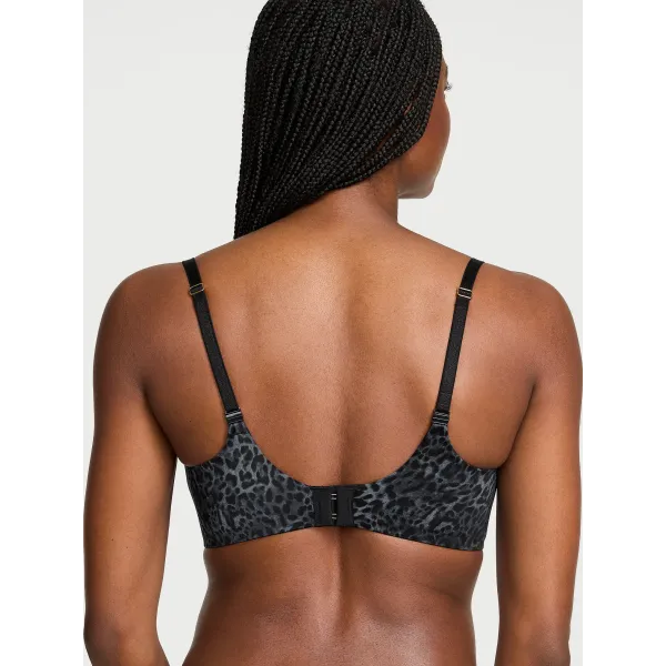 Бюстгалтер Very Sexy So Obsessed Smooth Wireless Push-Up Bra Grey Leopard