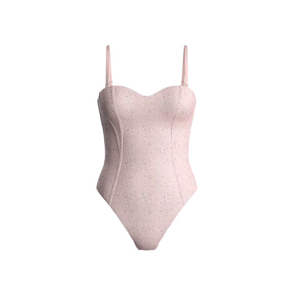 Боді Dream Angels Sequin Strapless Bodysuit Angel Pink