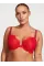 Бюстгалтер Shine Strap Lace Push-Up Bra Cherry Red