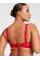 Бюстгалтер Shine Strap Lace Push-Up Bra Cherry Red