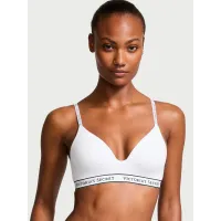 Бюстгалтер The T-shirt Lightly Lined Wireless Cotton Bra VS White