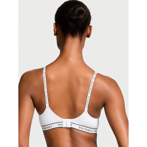 Бюстгалтер The T-shirt Lightly Lined Wireless Cotton Bra VS White