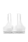 Бюстгалтер The T-shirt Lightly Lined Wireless Cotton Bra VS White