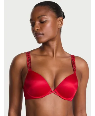 Бюстгалтер Very Sexy Logo Shine Strap Push-Up Bra Lipstick