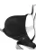 Бюстгальтер Victoria's Secret Bare Plunge Convertible Shine Bra Black