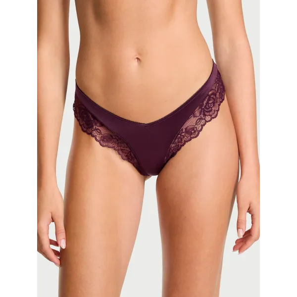 Комплект Victoria's Secret Bare Infinity Flex Perfect Shape Wireless Push-Up Bra + Cheeky Panty Winter Wine