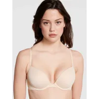 Бюстгалтер Victoria's Secret PINK Wear Everywhere Wear Everywhere Super Push-Up Bra Praline