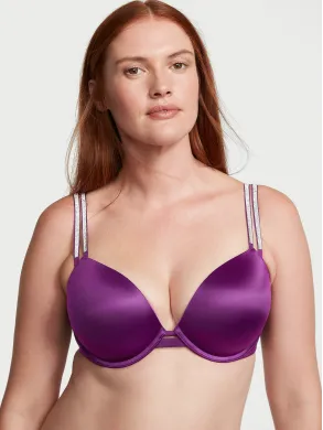 Бюстгалтер VERY SEXY Double Shine Strap Push-Up Bra Grape Soda фіолетовий