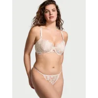Комплект Dream Angels Wicked Unlined Boho Floral Embroidery Balconette Bra+ Brazilian,Thong