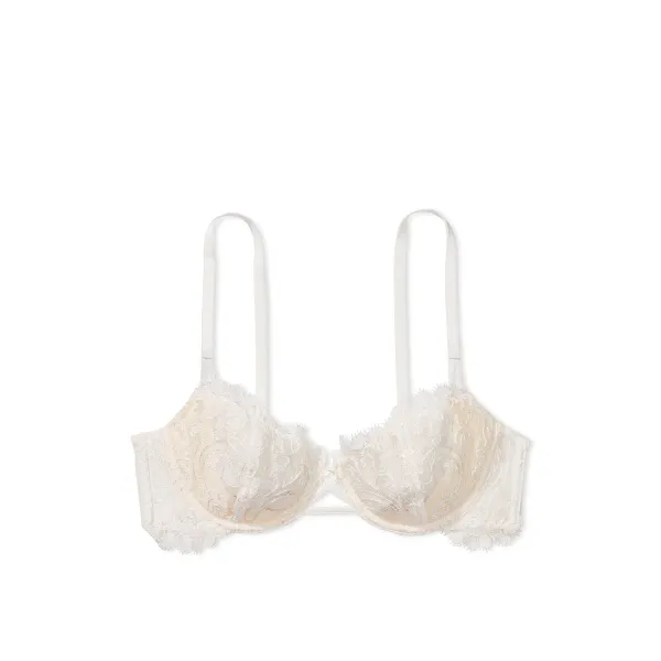 Комплект Dream Angels Wicked Unlined Boho Floral Embroidery Balconette Bra+ Brazilian,Thong