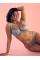 Комплект Very Sexy Scattered Shine Strap Lightly Lined Low-Cut Demi Bra Asteroid Grey