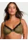 Бюстгалтер by Victoria's Secret Light-lined Bra Green Black Dot