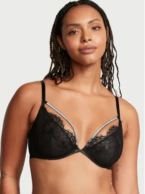 Бюстгалтер Very Sexy Shine Strappy Unlined Lace Low-Cut Demi Bra