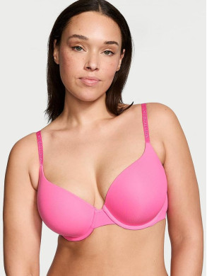 Бюстгалтер T-shirt Cotton Push-up bra Hot Pink