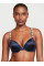 Бюстгалтер Shine Strap Lace Push-Up Bra Navy Noir Синій