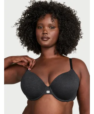 Комплект The T-shirt Cotton Logo Hardware Lightly Lined Full-Coverage Bra +Thong