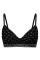 Бюстгалтер The T-shirt Lightly Lined Wireless Cotton Bra Black Logos