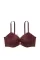 Бюстгалтер Very Sexy Bombshell Add-2-Cups Rose Lace Push-Up Bra Burgundy Brown