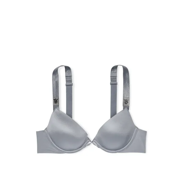 Комплект Very Sexy Scattered Shine Strap Lightly Lined Low-Cut Demi Bra Asteroid Grey