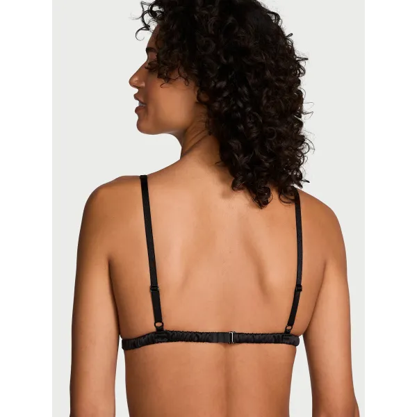 Комплект Very Sexy Sheer Shine Triangle Bralette Black