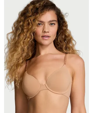 Бюстгалтер Victoria's Secret Luxe Plush Closed-Toe Slippers Pink Praline