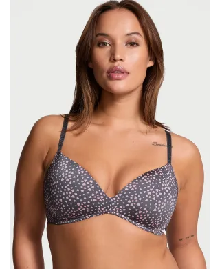 Бюстгалтер Victoria's Secret Sexy Tee Smooth Wireless Push-Up Bra Tornado Hearts