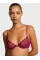 Бюстгалтер Victoria's Secret Sheer Shine Unlined Low-Cut Demi Bra Campari Red