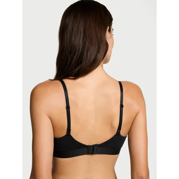 Бюстгалтер Victoria's Secret The T-shirt Shine Patch Lightly Lined Wireless Bra Black