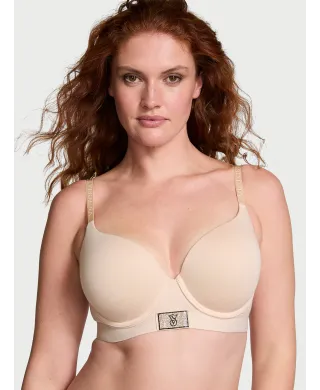 Бюстгалтер Victoria's Secret The T-shirt Shine Patch Push-Up Perfect Shape Marzipan