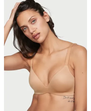 Бюстгалтер Victoria's Secret Victoria's Secret Bare Infinity Flex Lightly Lined Wireless Plunge Bra Praline