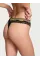 Комплект by Victoria's Secret Light-lined Bra Green Black Dot + Thong