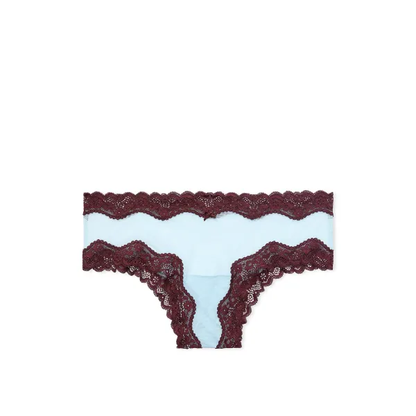 Комплект by Victoria's Secret Lightly-lined Blue and Brown + Thong