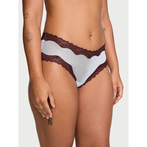 Комплект by Victoria's Secret Lightly-lined Blue and Brown + Thong