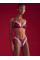 Комплект by Victoria's Secret Lightly-lined Unlined Bra Red Purple+ Thong