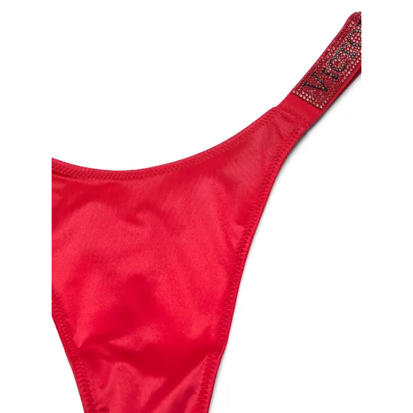 Комплект Very Sexy Logo Shine Strap Push-Up Bra Lipstick +Thong