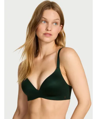 Комплект Victoria's Secret Bare Infinity Flex Perfect Shape Wireless Push-Up Bra + Cheeky,Thong Panty Cilantro