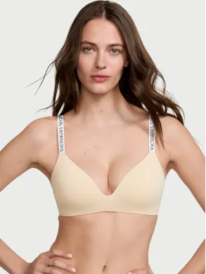 Бюстгалтер THE T-SHIRT  Lightly-Lined Wireless Bra Marzipane 