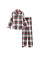 Піжама (Сорочка + Штани ) жіноча Victoria's Secret Flannel Long Pj Black White Plaide